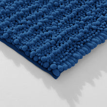 Load image into Gallery viewer, Rectangular 2 Piece Bath Rug Set, 15x23 + 24x36 inch, Blue