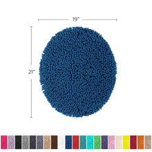 Load image into Gallery viewer, LuxUrux Toilet Lid Cover, Round, Blue