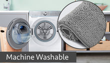 Load image into Gallery viewer, Luxury Microfiber 2-Piece Toilet & Bath Mat Set, XL, Light Grey