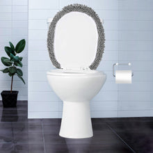 Load image into Gallery viewer, LuxUrux Toilet Lid Cover, Elongated, Light Grey