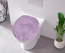 Load image into Gallery viewer, LuxUrux Toilet Lid Cover, Elongated, Lavender