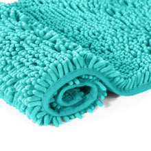Load image into Gallery viewer, Rectangle Microfiber Bathroom Rug, 24x36 inch, Light Blue