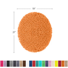 Load image into Gallery viewer, LuxUrux Toilet Lid Cover, Round, Orange