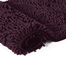 Load image into Gallery viewer, U-Shaped Toilet Bathroom Rug, 20x23, Plum