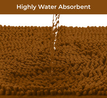 Load image into Gallery viewer, 2 Piece Bath Rug + Square Cutout Toilet Mat Set, Pumpkin