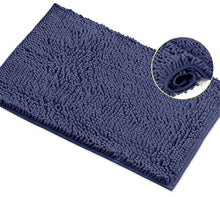 Load image into Gallery viewer, Rectangle Microfiber Bathroom Rug, 15x23 inch, Purple