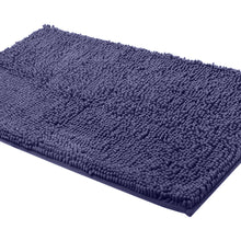 Load image into Gallery viewer, Rectangle Microfiber Bathroom Rug, 24x39 inch, Blue-purple