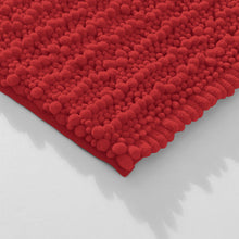 Load image into Gallery viewer, Rectangular 2 Piece Bath Rug Set, 15x23 + 27x47 inch, Red