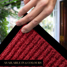 Load image into Gallery viewer, Durable Rubber Door Mat Heavy Duty for Indoor Outdoor, 23x35 Inch