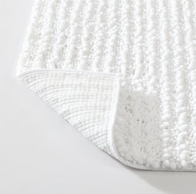 Load image into Gallery viewer, Rectangular 2 Piece Bath Rug Set | 20x30 + 15x23 inch | White