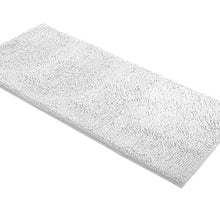 Load image into Gallery viewer, Runner Microfiber Bathroom Rug, 21x59 inch, White