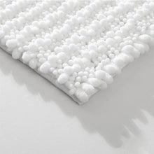 Load image into Gallery viewer, Rectangular 2 Piece Bath Rug Set | 20x30 + 15x23 inch | White