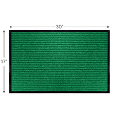 Load image into Gallery viewer, Durable Rubber Door Mat Heavy Duty for Indoor Outdoor, 17x30 Inch
