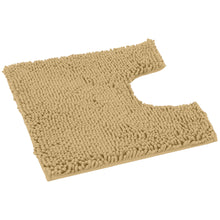 Load image into Gallery viewer, U-Shaped Toilet Bathroom Rug, 20x23, Beige
