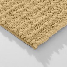 Load image into Gallery viewer, Rectangular 2 Piece Bath Rug Set, 15x23 + 27x47 inch, Beige
