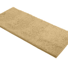 Load image into Gallery viewer, Runner Microfiber Bathroom Rug, 21x59 inch, Beige
