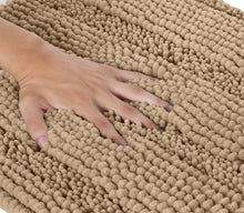Load image into Gallery viewer, 2 Piece Rectangular Bath Rug Set, 15x23 + 27x47 inch, Beige
