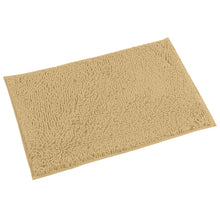 Load image into Gallery viewer, Microfiber Bathroom Rectangle Rug, 20x30 Inch, Beige

