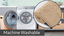 Load image into Gallery viewer, Rectangle Microfiber Bathroom Rug, 24x36 inch, Beige
