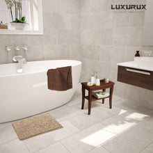 Load image into Gallery viewer, Rectangle Microfiber Bathroom Rug, 15x23 inch, Beige
