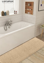 Load image into Gallery viewer, Runner Microfiber Bathroom Rug, 21x59 inch, Birch
