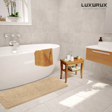 Load image into Gallery viewer, Rectangle Microfiber Bathroom Rug, 27x47 inch, Birch
