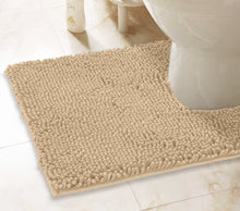 Load image into Gallery viewer, U-Shaped Toilet Bathroom Rug, 20x23, Birch
