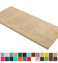 Load image into Gallery viewer, Runner Microfiber Bathroom Rug, 21x59 inch, Birch
