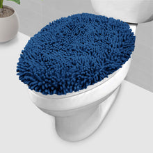 Load image into Gallery viewer, LuxUrux Toilet Lid Cover, Elongated, Blue
