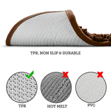 Load image into Gallery viewer, Luxury Chenille Bathroom Rugs 2-Piece Bath Mat Set, Small, Brown
