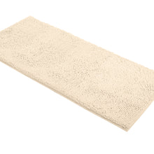 Load image into Gallery viewer, Runner Microfiber Bathroom Rug, 21x59 inch, Cream
