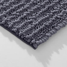 Load image into Gallery viewer, Rectangular 2 Piece Bath Rug Set, 15x23 + 24x36 inch, Dark Gray
