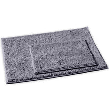 Load image into Gallery viewer, 2-Piece Rectangular Mats Set, Large, Dark Grey
