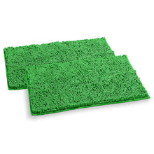 Load image into Gallery viewer, Microfiber Rectangular Rugs, 23x36 Inch 2 Pack Set, Green
