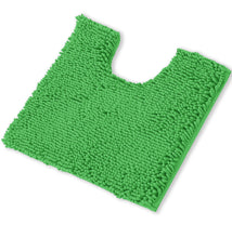 Load image into Gallery viewer, U-Shaped Toilet Bathroom Rug, 20x20, Green
