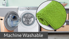 Load image into Gallery viewer, Microfiber Bathroom Rectangle Rug, 20x30 Inch, Green
