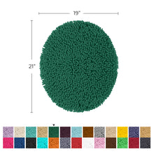 Load image into Gallery viewer, LuxUrux Toilet Lid Cover, Round, Hunter Green
