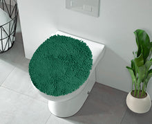 Load image into Gallery viewer, LuxUrux Toilet Lid Cover, Elongated, Hunter Green
