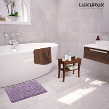 Load image into Gallery viewer, Microfiber Bathroom Rectangle Rug, 20x30 Inch, Lavender
