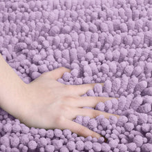 Load image into Gallery viewer, Rectangular 2 Piece Bath Rug Set, 15x23 + 27x47 inch, Lavender
