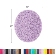 Load image into Gallery viewer, LuxUrux Toilet Lid Cover, Round, Lavender
