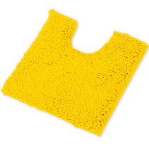 Load image into Gallery viewer, U-Shaped Toilet Bathroom Rug, 20x20, Lemon
