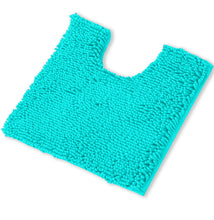 Load image into Gallery viewer, U-Shaped Toilet Bathroom Rug, 20x20, Light Blue
