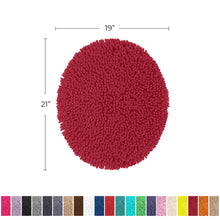 Load image into Gallery viewer, LuxUrux Toilet Lid Cover, Round, Maroon
