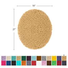 Load image into Gallery viewer, LuxUrux Toilet Lid Cover, Round, Marzipan
