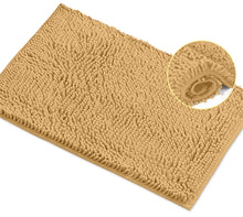 Load image into Gallery viewer, Rectangle Microfiber Bathroom Rug, 15x23 inch, Marzipan
