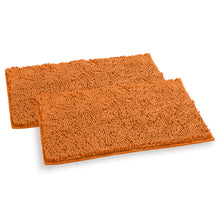 Load image into Gallery viewer, Microfiber Rectangular Rugs, 23x36 Inch 2 Pack Set, Orange
