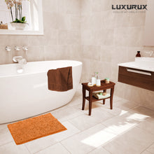 Load image into Gallery viewer, Microfiber Bathroom Rectangle Rug, 20x30 Inch, Orange
