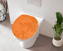 Load image into Gallery viewer, LuxUrux Toilet Lid Cover, Round, Orange
