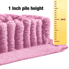 Load image into Gallery viewer, Rectangle Microfiber Bathroom Rug, 15x23 inch, Pink
